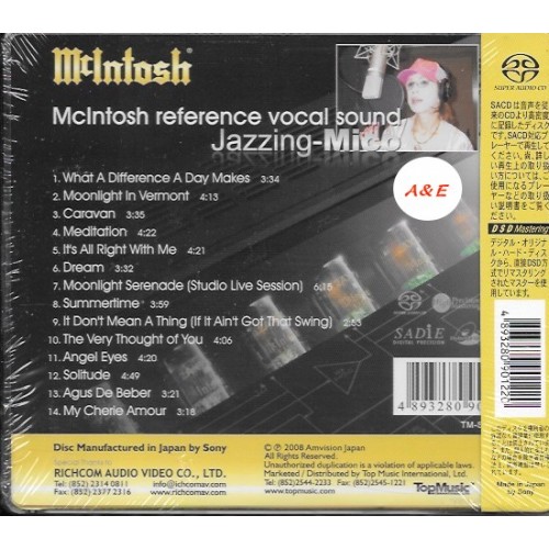 McIntosh Reference Vocal Sound Jazzing-Mico SACD Japan
